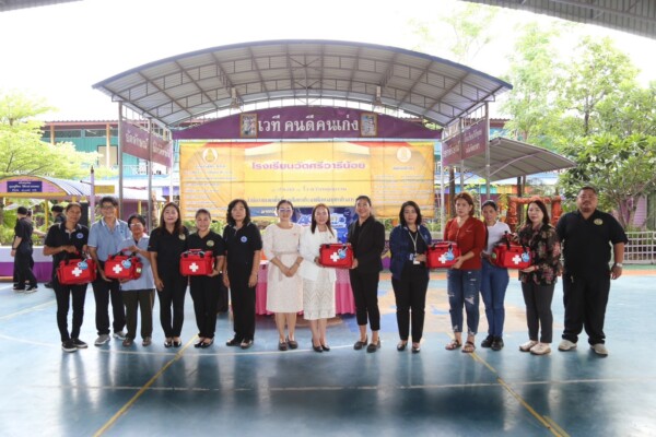 สมุทรปราการ ท่าอากาศยานสุวรรณภูมิจัดโครงการ AOT พี่อาสา กิจกรรม First Aid ปลอดภัยเรื่องใกล้ตัว ให้ความรู้