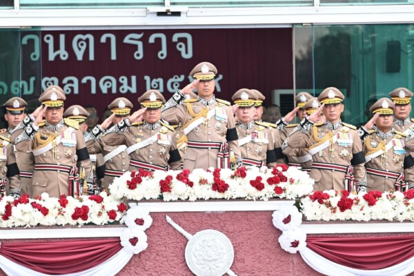 ผบ.ตร. ร่วมปฏิญาณตน-สวนสนาม ในวันตำรวจประจำปี 2569 ที่โรงเรียนนายร้อยตำรวจ